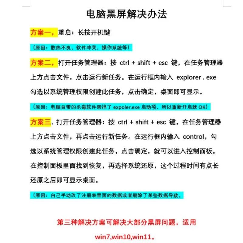 玩游戏电脑突然黑屏？这几个原因你一定要知道！