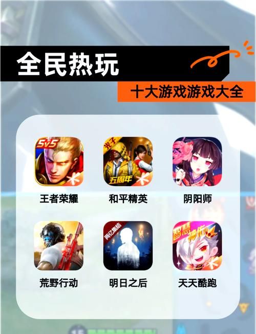 现在流行玩什么游戏？看看大家都在玩什么！