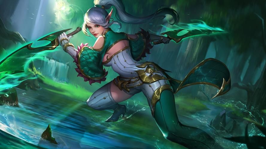 盘点游戏中的美女图片，个个都是颜值天花板！