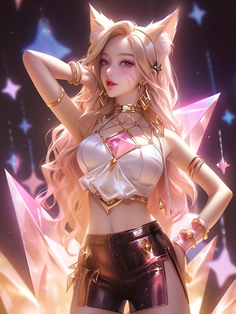 盘点游戏中的美女图片，个个都是颜值天花板！