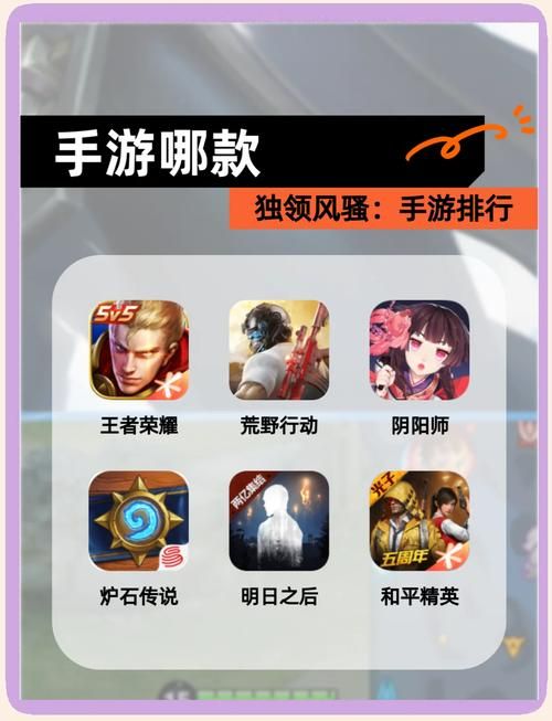 竞技游戏手游哪家强?热门手游大盘点等你来战!