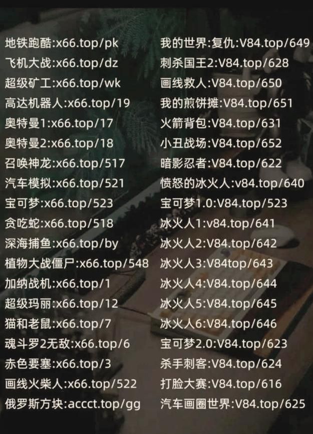 简单游戏代码大全,各种小游戏代码免费下载!