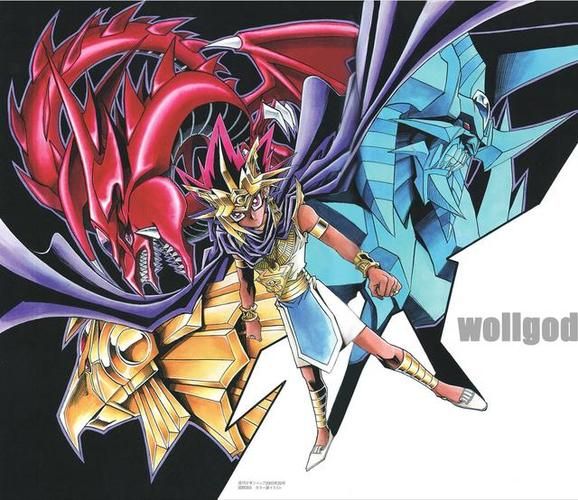 谁有游戏王三幻神图片?这几张图绝对经典!