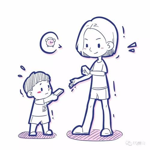 超可爱的小孩玩游戏简笔画，宝妈必备收藏！