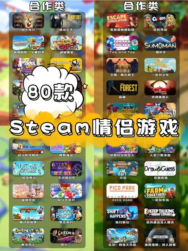 超好玩的双人电脑小游戏大盘点，赶快收藏起来！