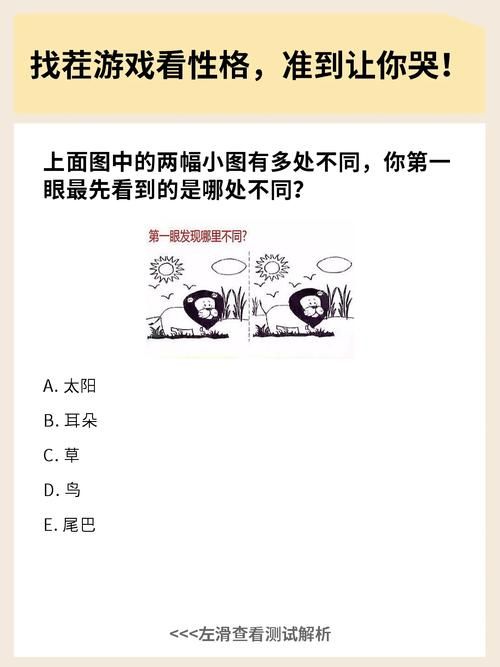 超火的性格测试游戏，测出你的隐藏属性！