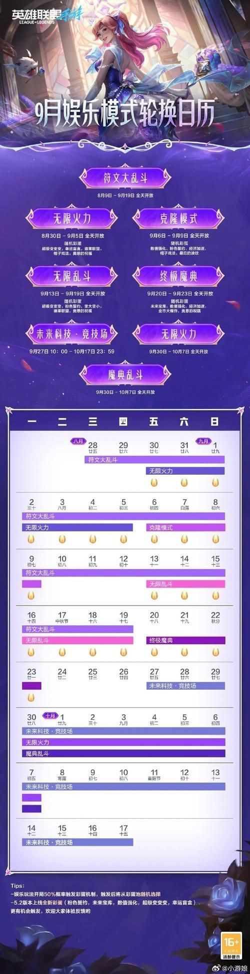 轮换游戏模式什么时候更新?最新时间表一览!