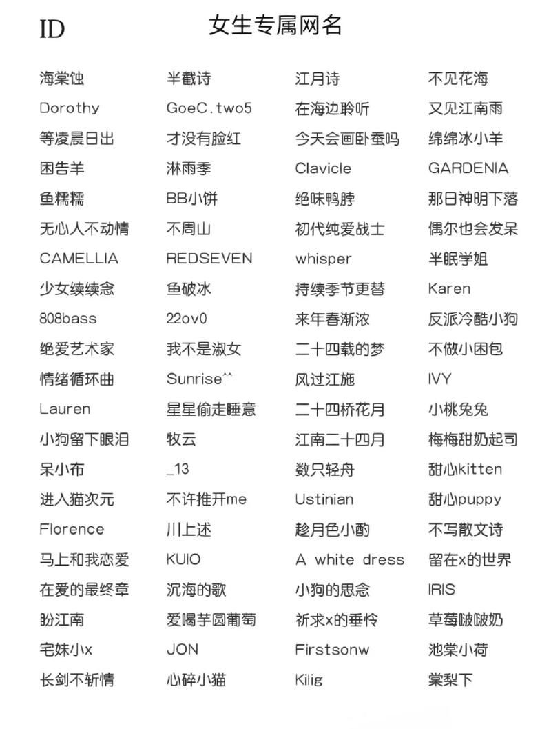 还在愁游戏名?这几个霸气女游戏名酷毙了!