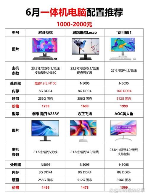 还在纠结?游戏一体机推荐,性能配置全对比!