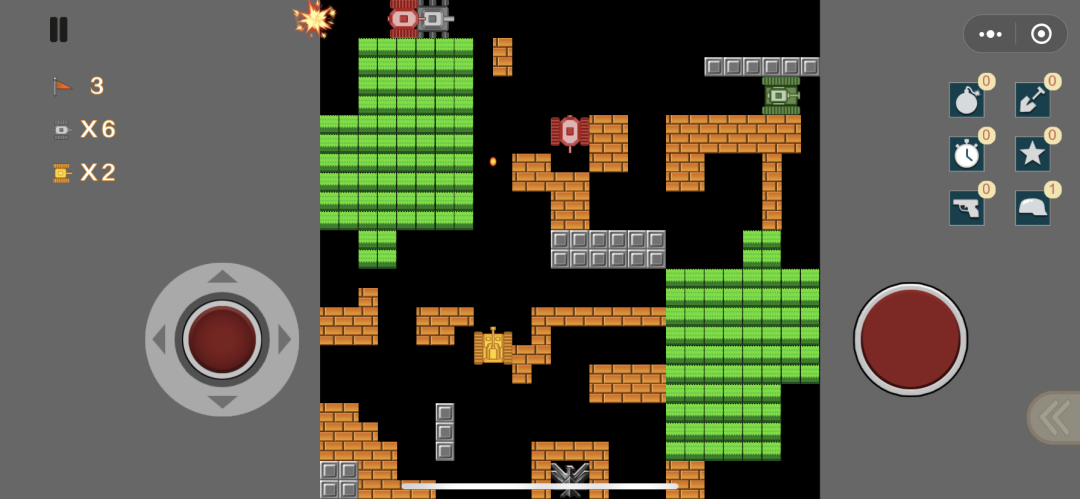 还记得小霸王游戏坦克吗？满满的童年回忆啊！