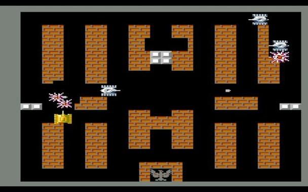 还记得小霸王游戏坦克吗？满满的童年回忆啊！