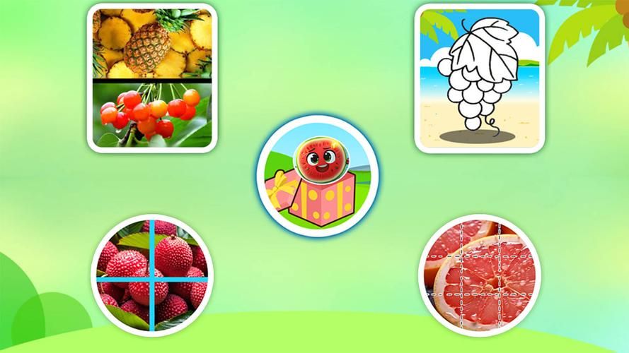 适合幼儿园小朋友的切水果游戏，边玩边学涨知识！