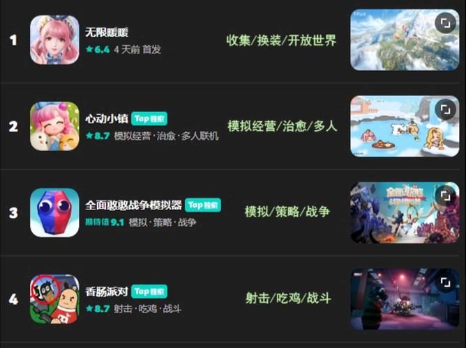 那个游戏排行榜更新快？实时热门游戏榜单推荐！