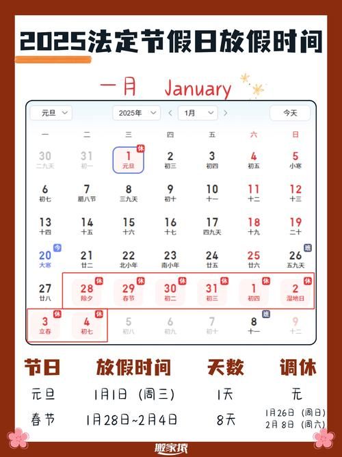2025年五一劳动节法定假期有几天怎么调休