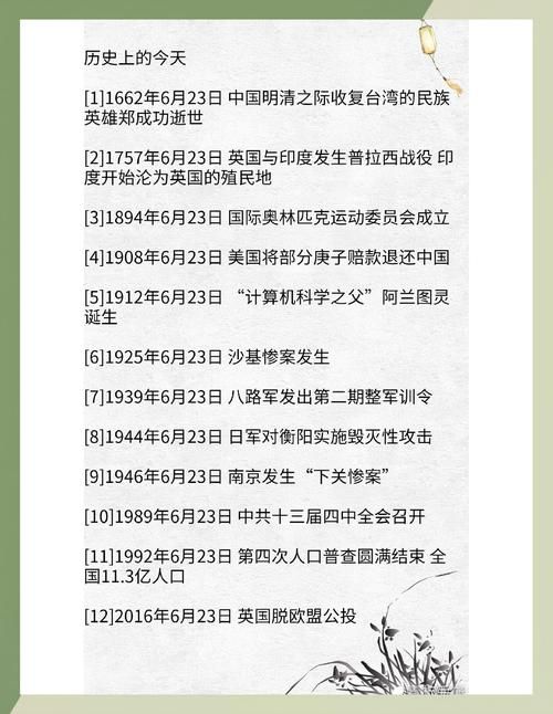 6月6是什么日子 历史上这天发生了什么大事