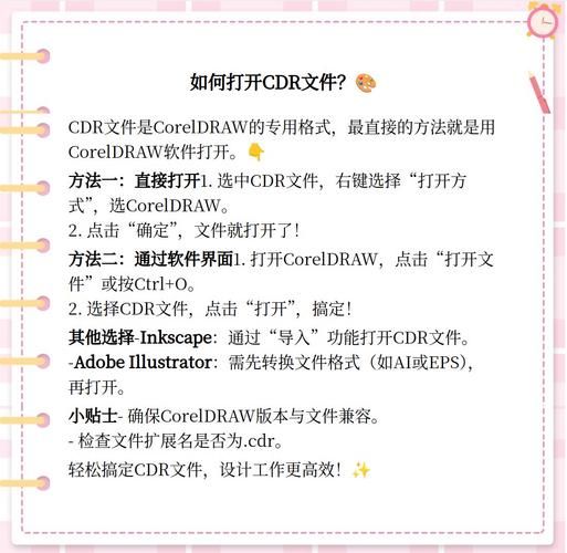 cdr文件打不开的常见问题及解决方法大全