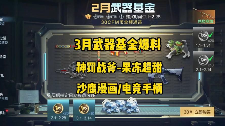 cf3月活动大全详细解析 助你轻松玩转三月