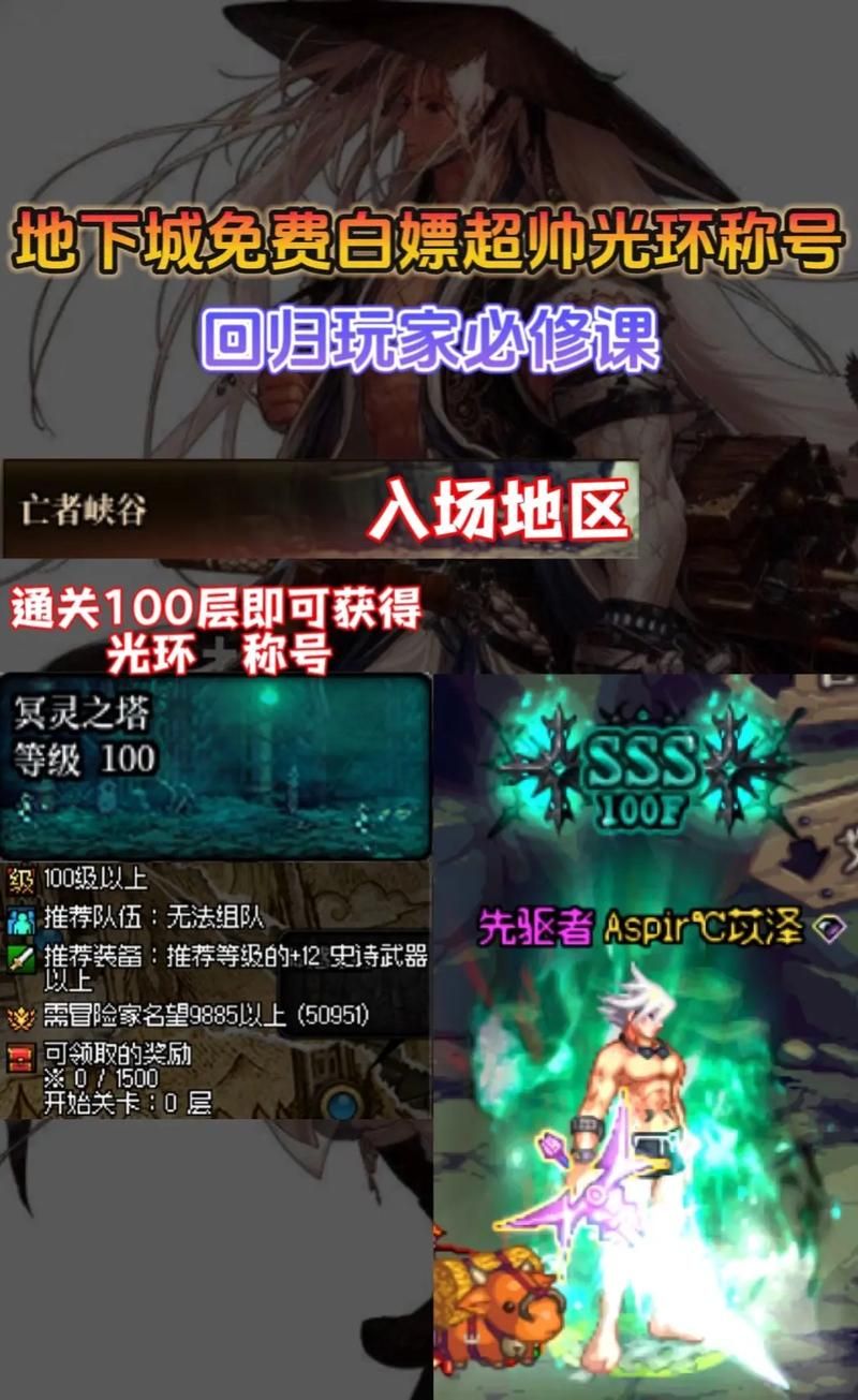 dnf光环是什么 光环系统玩法与搭配技巧