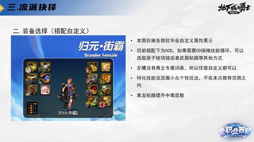 dnf女街霸技能加点 新手快速上手教程