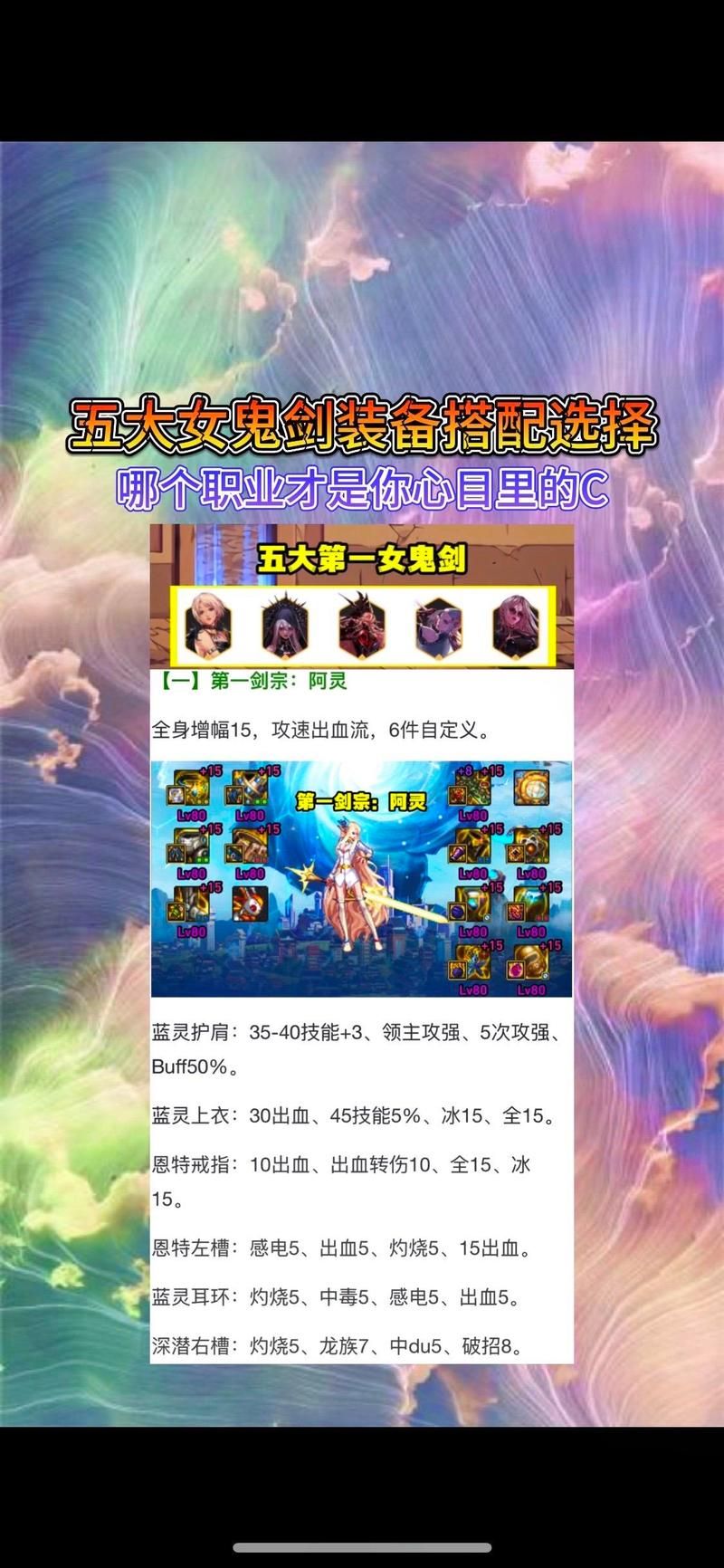 dnf女鬼剑pk加点攻略 最强技能搭配一学就会