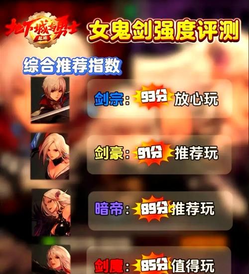 dnf女鬼剑职业转职攻略 四大转职哪个适合你