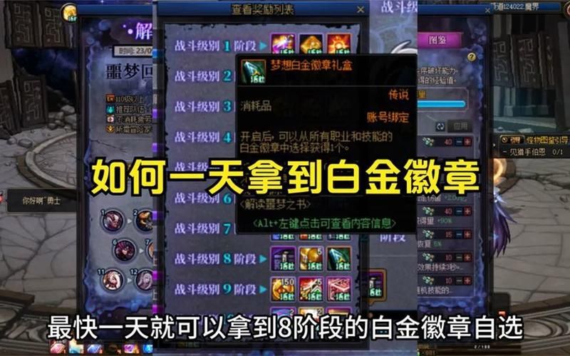 dnf徽章怎么用 新手必看徽章使用攻略