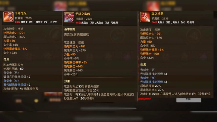 dnf最好的武器有哪些 这些神器你都有了吗