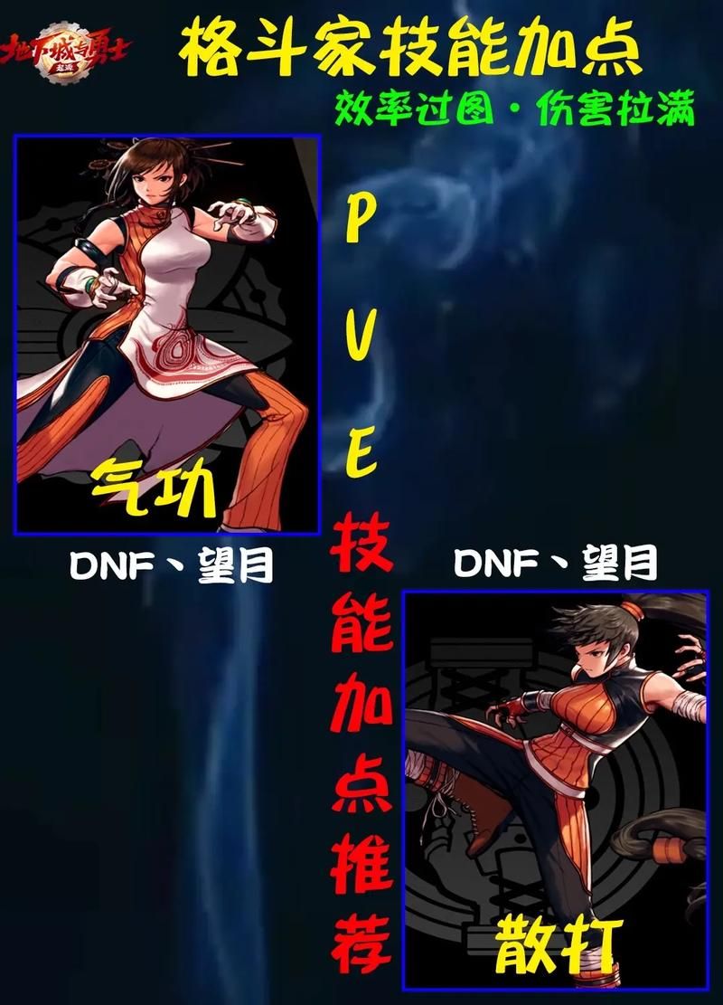 dnf格斗家散打pk实战教学 掌握这些技巧轻松上分