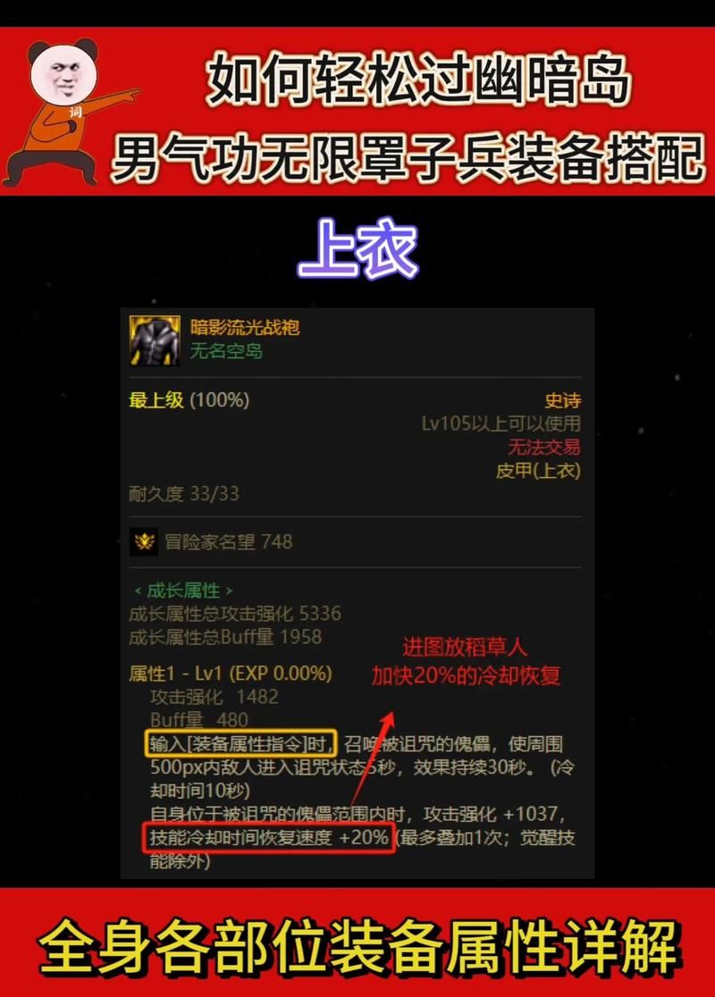 dnf男气功技能全解析 新手必看的气功师加点攻略