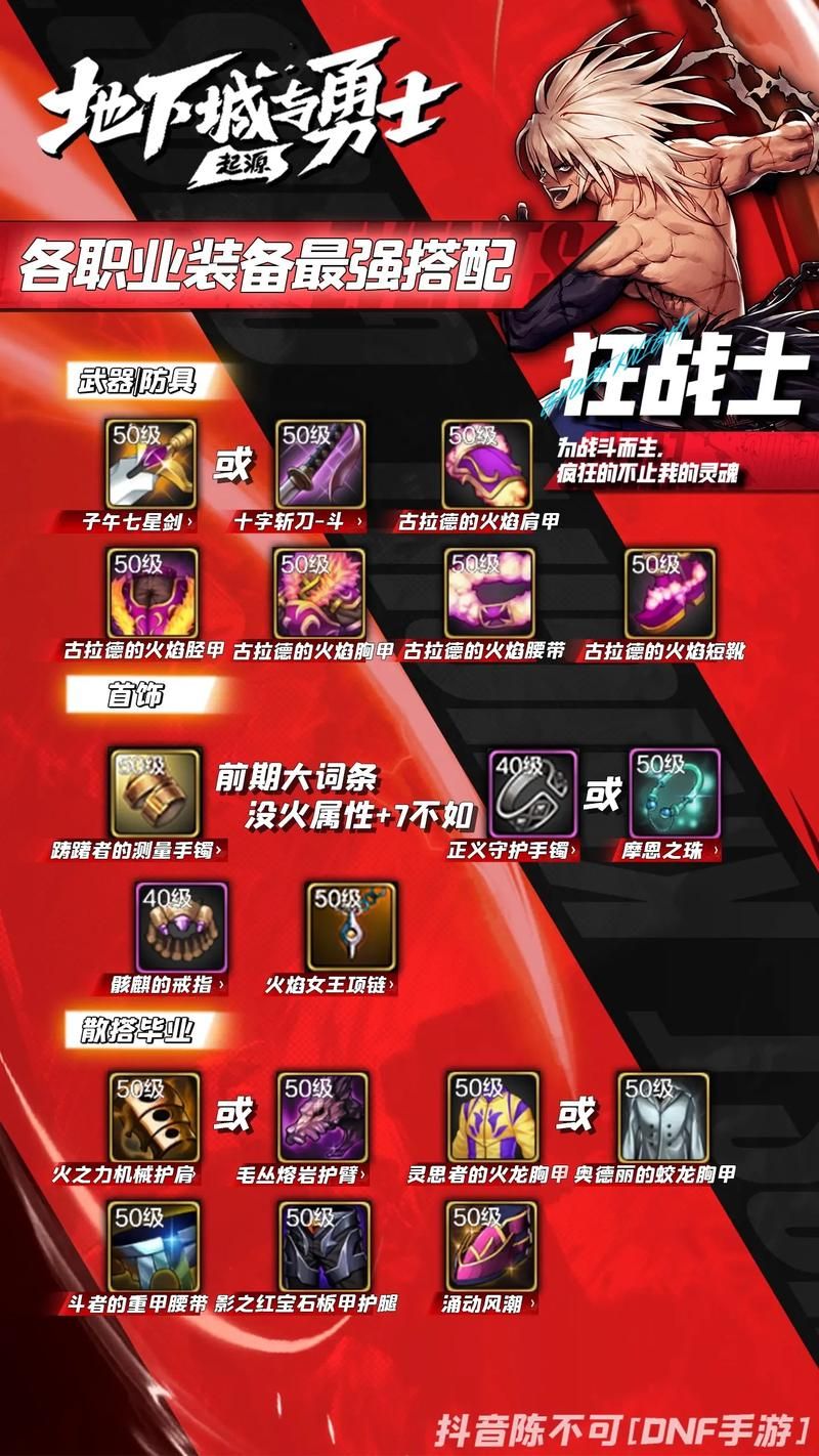 dnf男街霸武器搭配技巧 这样配装伤害翻倍