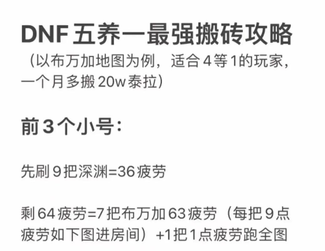 dnf黑龙江一区最新搬砖攻略 新手必看赚钱技巧
