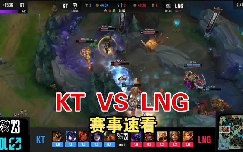 kt战队lol比赛视频集锦与精彩操作