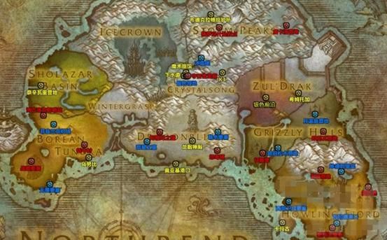 lm怎么去诺森德 魔兽世界联盟去诺森德路线详解