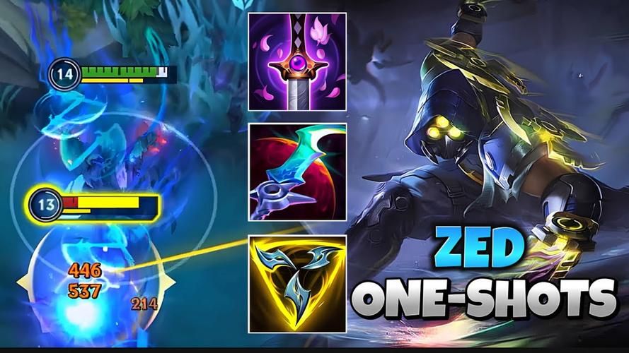 lol国服第一劫教学 劫的连招与对线细节分享