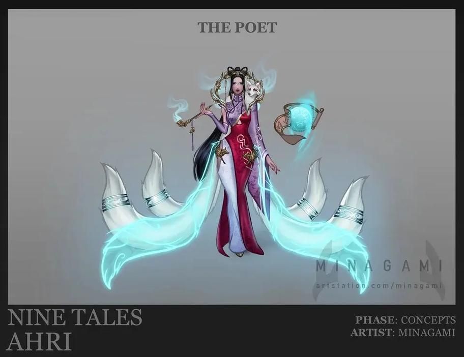 lol狐狸新皮肤曝光 九尾妖狐全新造型抢先看