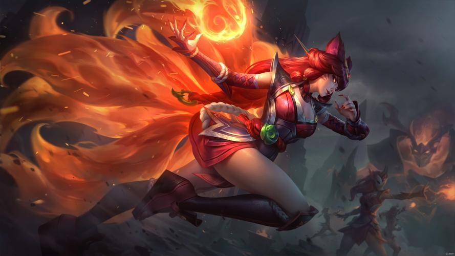 lol狐狸新皮肤曝光 九尾妖狐全新造型抢先看