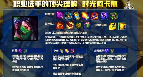 lol阿卡丽出装推荐 最新版本最强装备搭配攻略