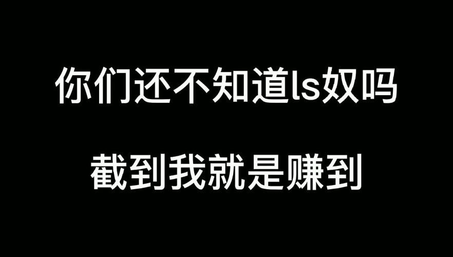 LS奴是什么意思 为什么这个词突然火了