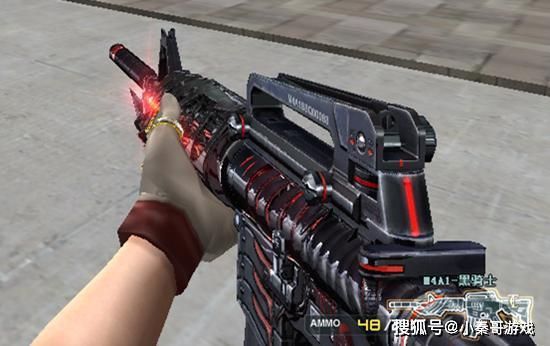 m4a1-黑骑士怎么获得 黑骑士获取方法及属性详解