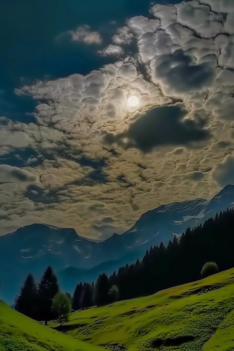 moon sky摄影构图指南 如何拍出震撼的月亮天空照