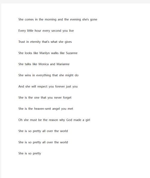 nobody中文歌词 nobody英文版歌词对照