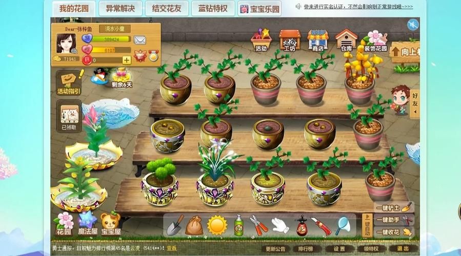 qq游戏玫瑰小镇玫瑰种类 如何快速升级花园等级
