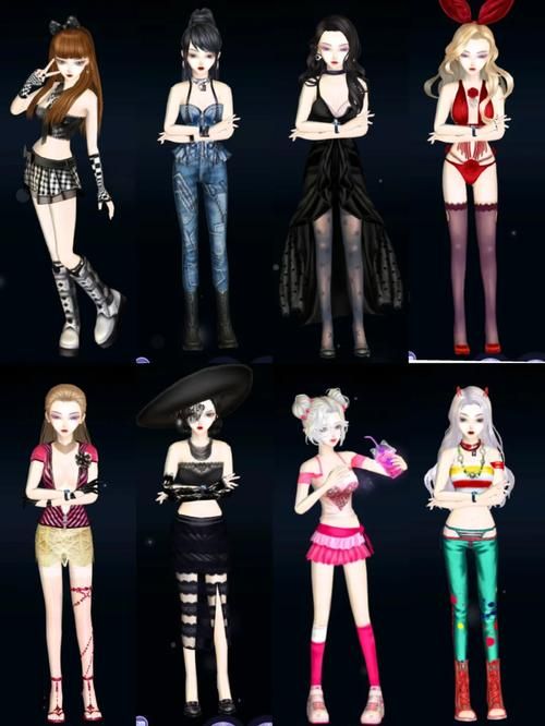 qq炫舞休闲社区服装搭配 最时尚造型推荐