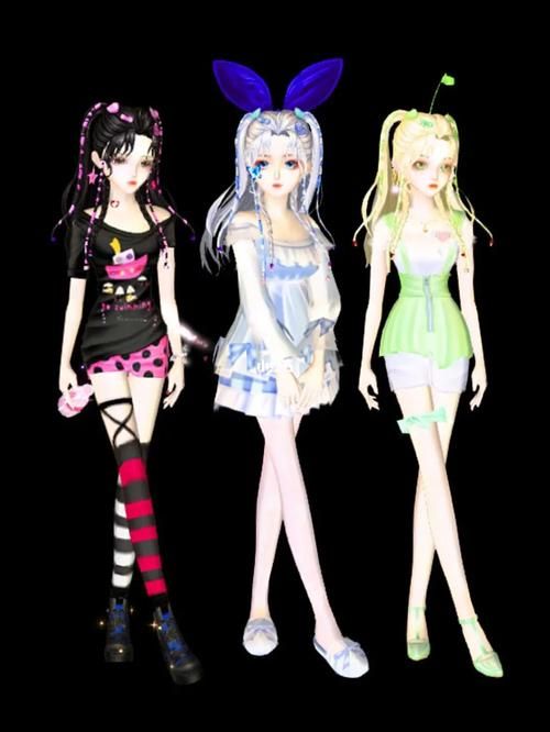 qq炫舞休闲社区服装搭配 最时尚造型推荐