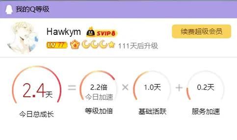 qq空间等级积分最高多少级 来看看你的等级排名