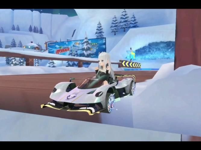 qq飞车极地冰镇漂移教学 让你快人一步过弯