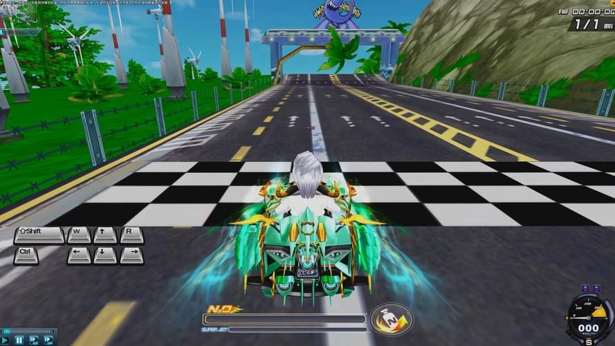 qq飞车黑暗风暴实战技巧 高手都在用的跑法教学