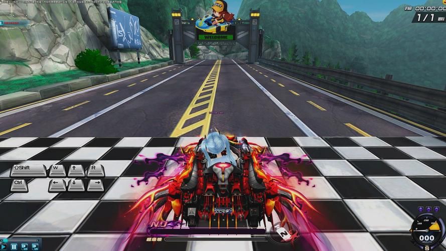 qq飞车黑暗风暴实战技巧 高手都在用的跑法教学