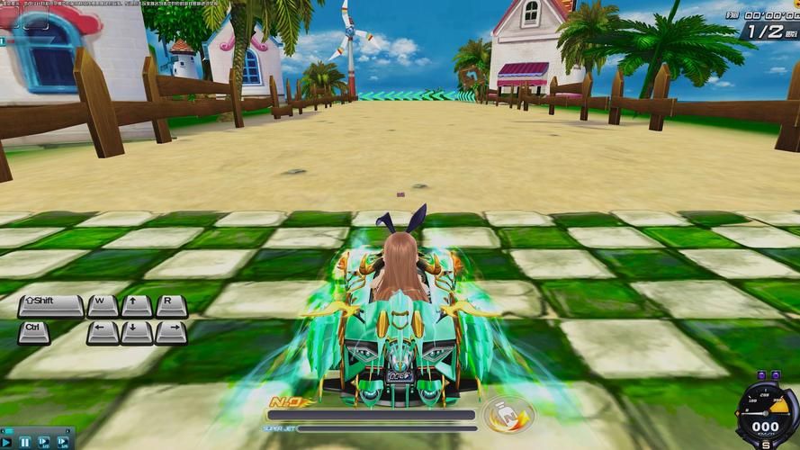 qq飞车黑暗风暴实战技巧 高手都在用的跑法教学