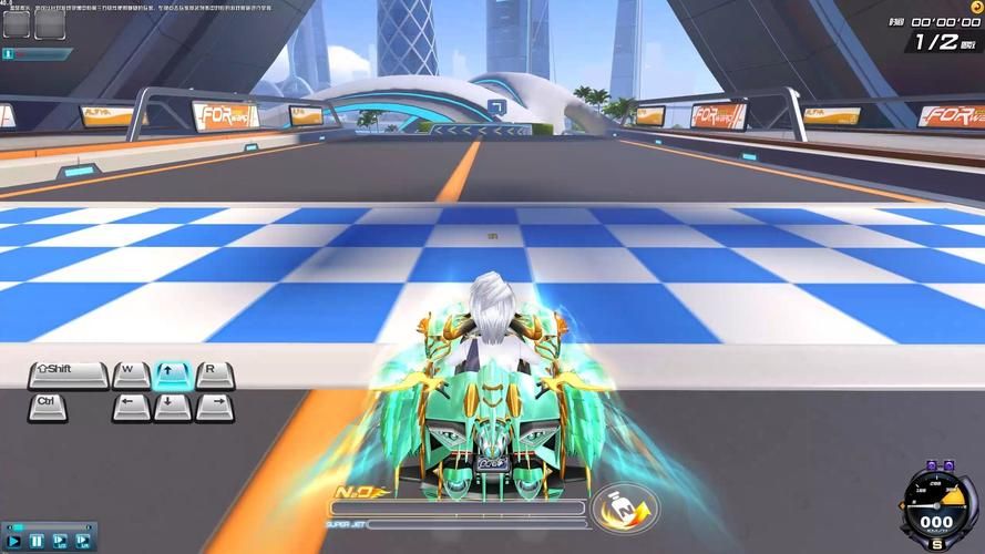 qq飞车黑暗风暴实战技巧 高手都在用的跑法教学